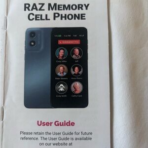 Memory Cell Phone - Black